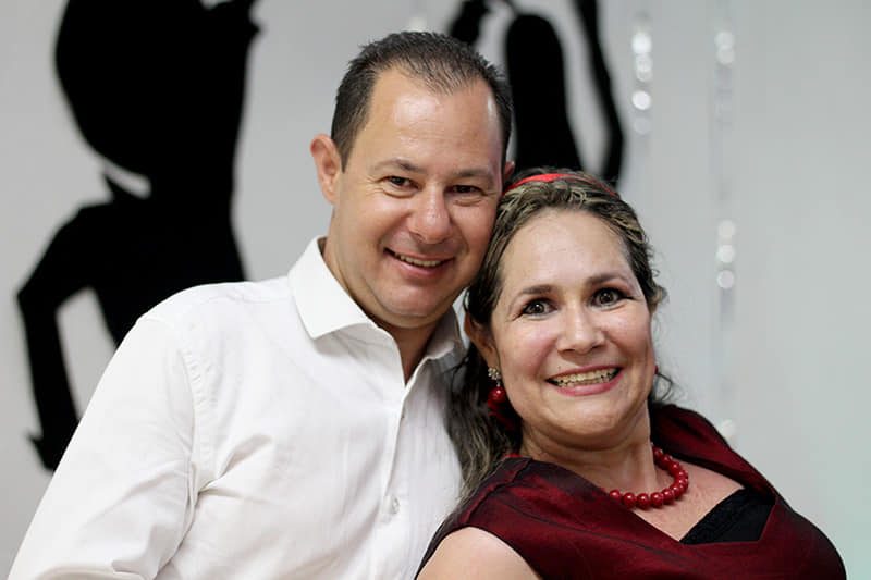 Júnior Machado e Sônia Machado, fundadores da Óptica Opção